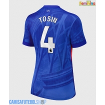 Camisa de time de futebol Chelsea Tosin Adarabioyo #4 Replicas 1º Equipamento Feminina 2025-26 Manga Curta